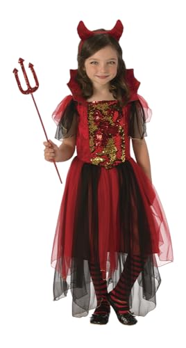 rubie-s-deluxe-teufel-hexe-kost-m-m-dchen-mit-haarreif image 5