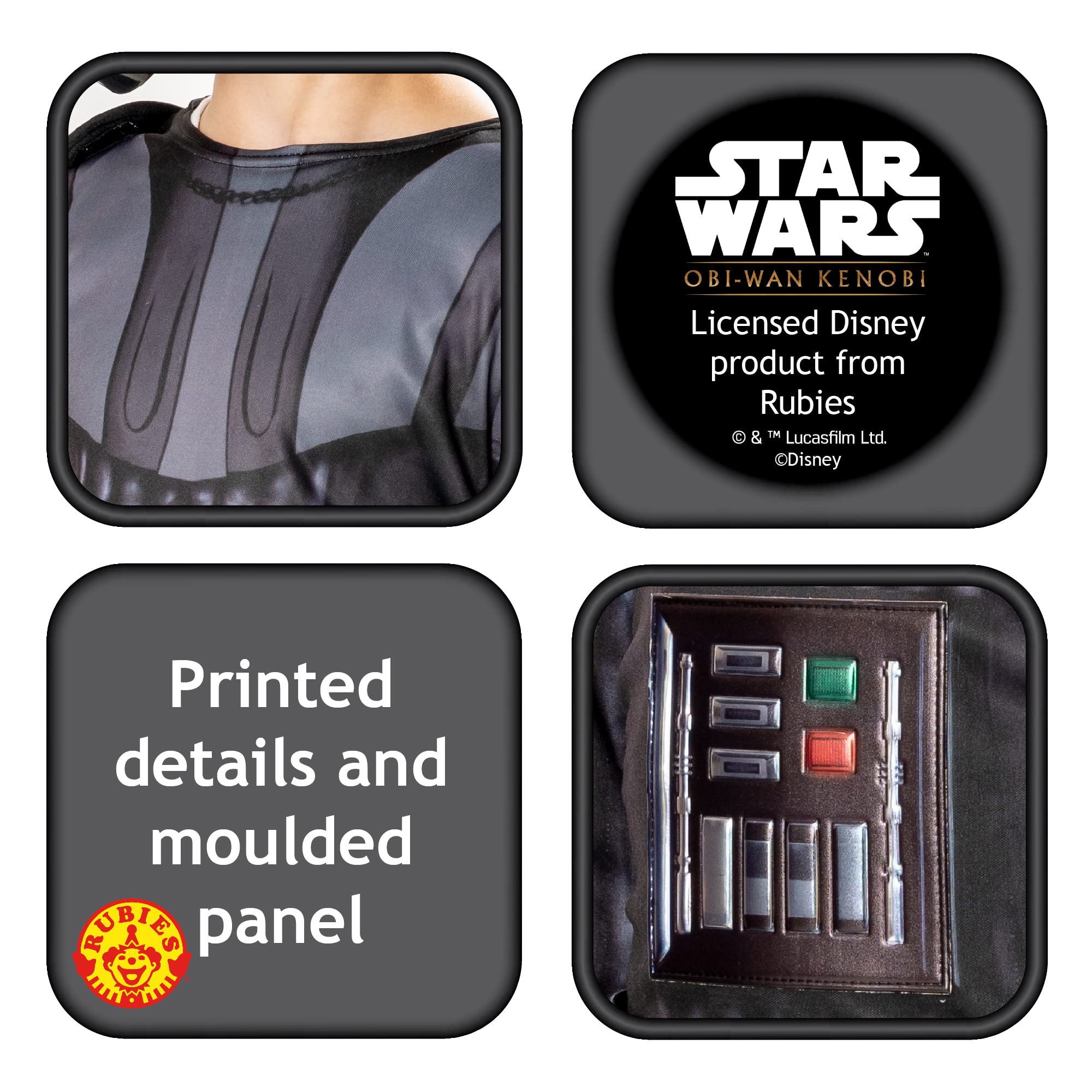 rubie-s-deluxe-darth-vader-kost-m-kinder-m-kenobi-maske image 4