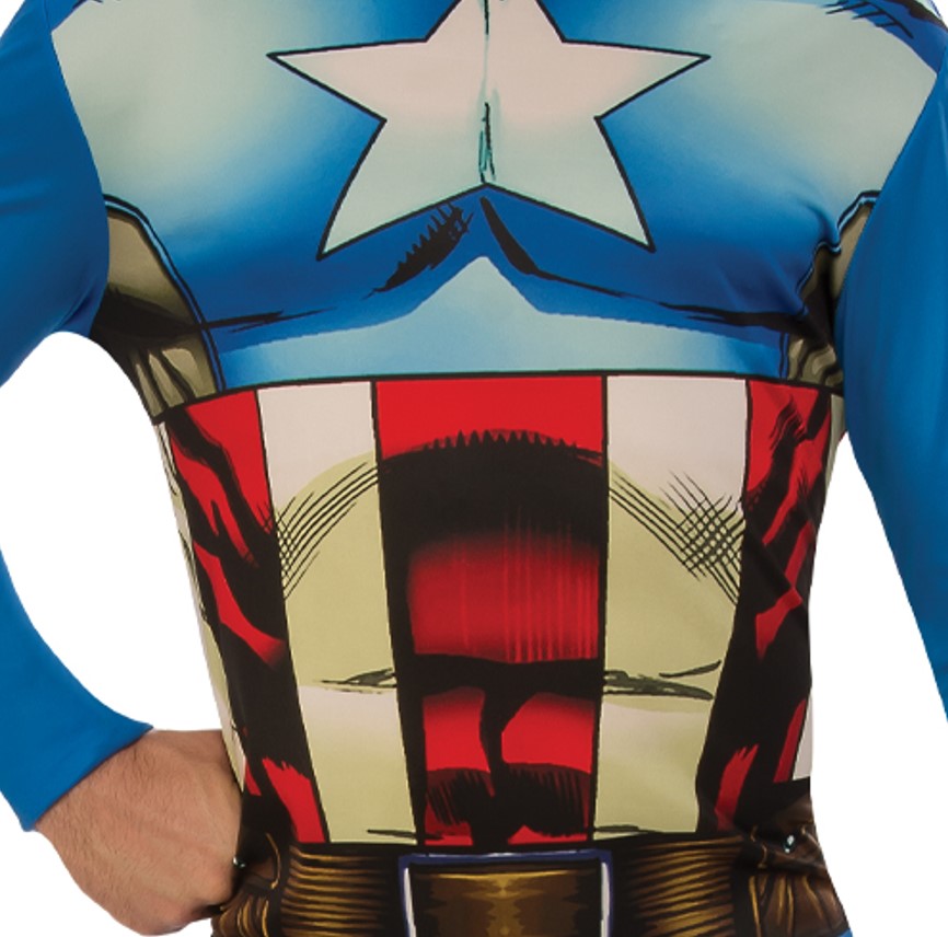 rubies-captain-america-erwachsenen-kost-m-superheld-anzug image 3