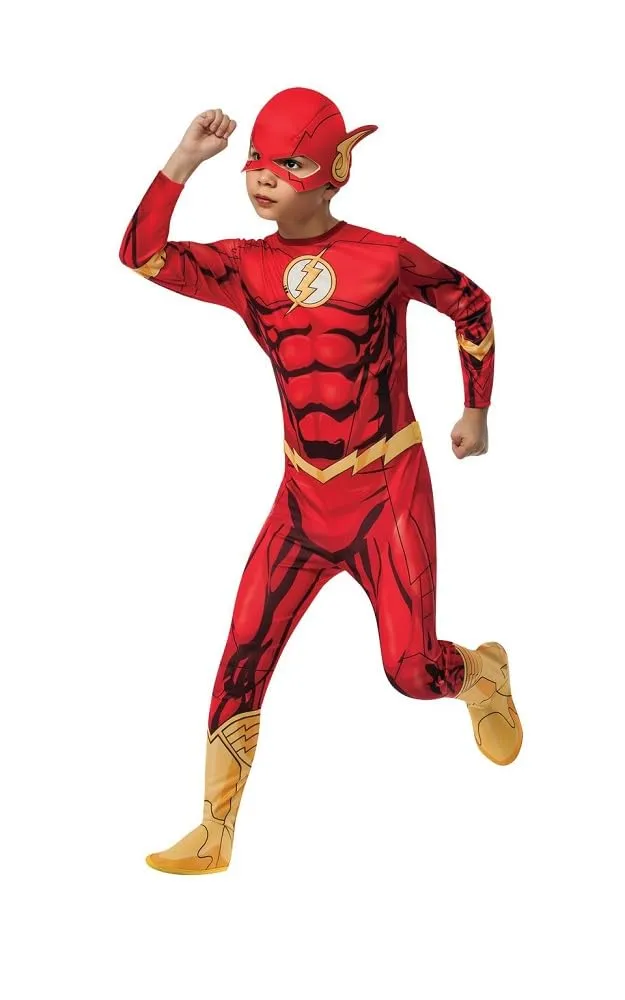 rubie-s-deluxe-dc-the-flash-kinderkost-m-overall-gr-e-m image 1