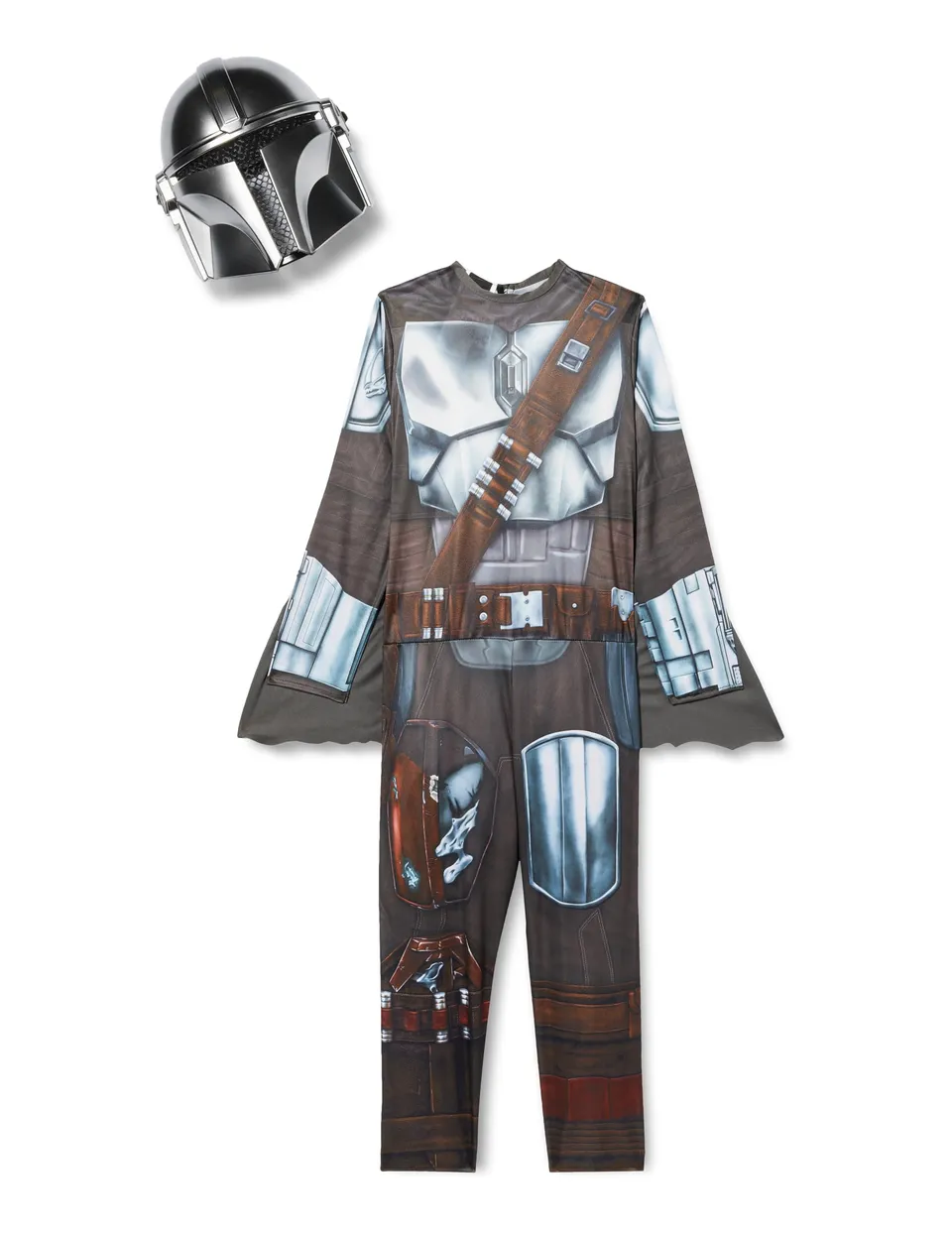 rubie-s-deluxe-mandalorian-kost-m-kinder-jumpsuit-gr-l image 1