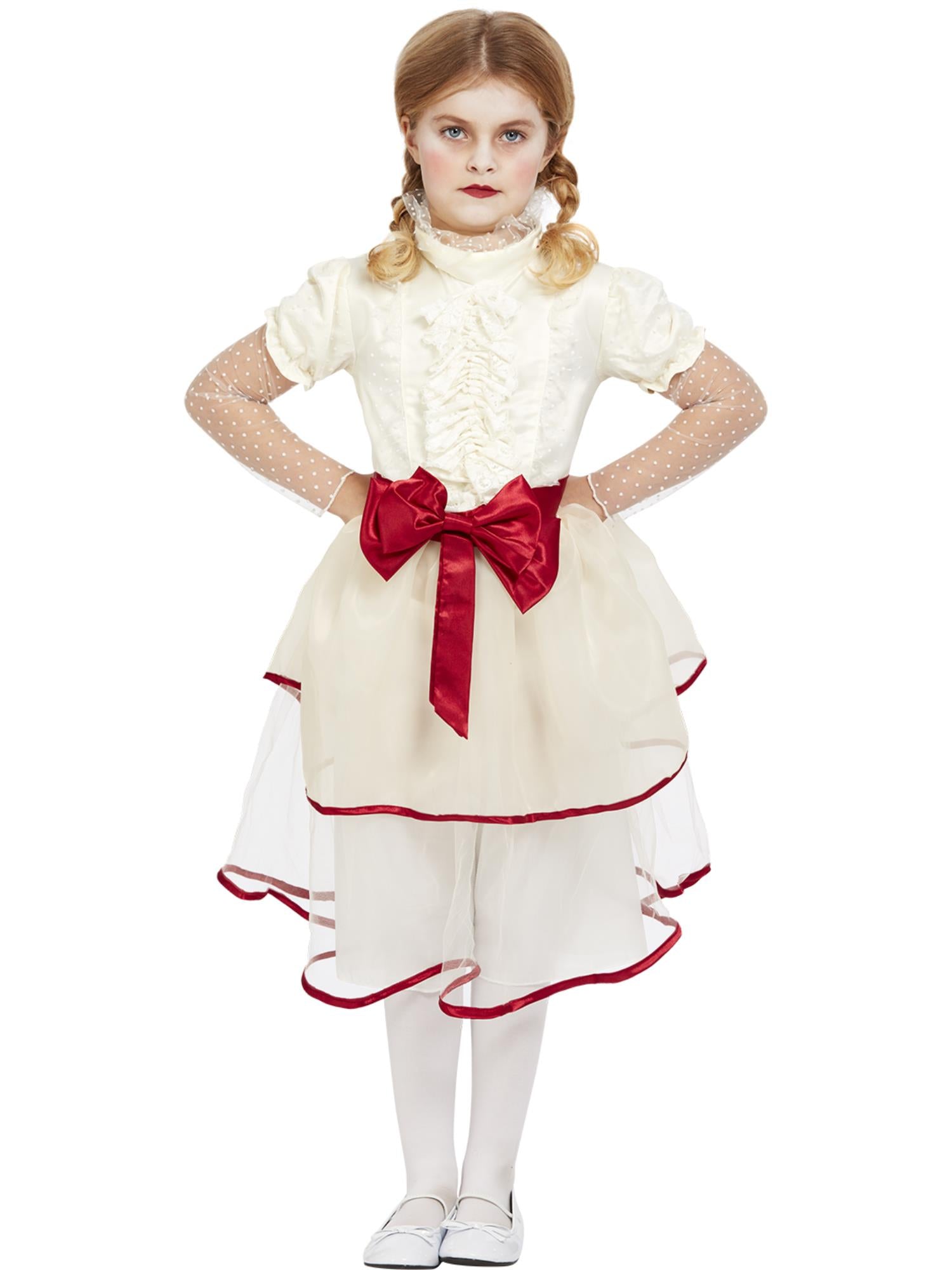 smiffys-fever-porzellanpuppe-kost-m-kleid-creme-m-dchen image 4