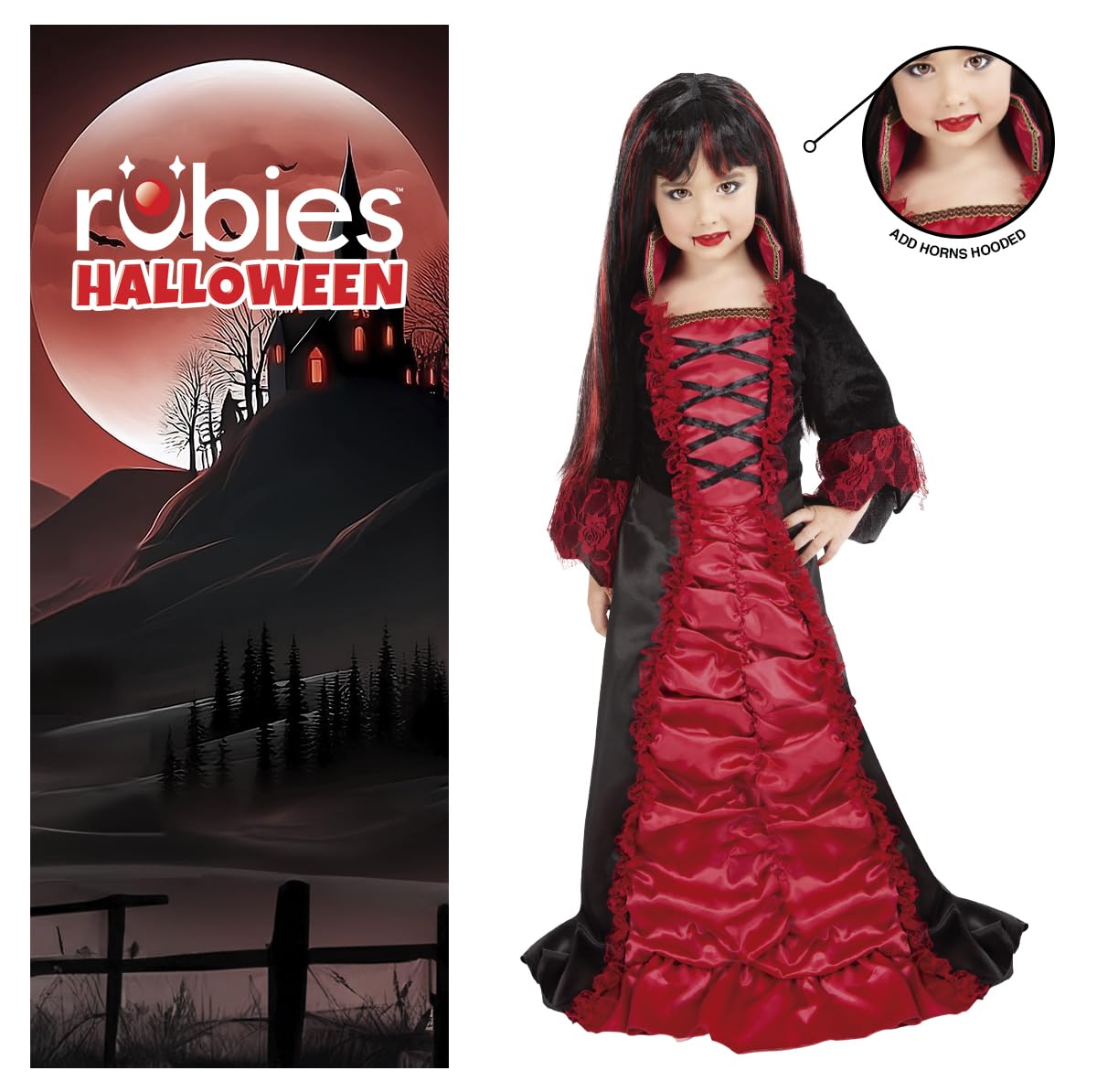 rubie-s-deluxe-draculinda-vampirkost-m-m-rotes-kleid image 4