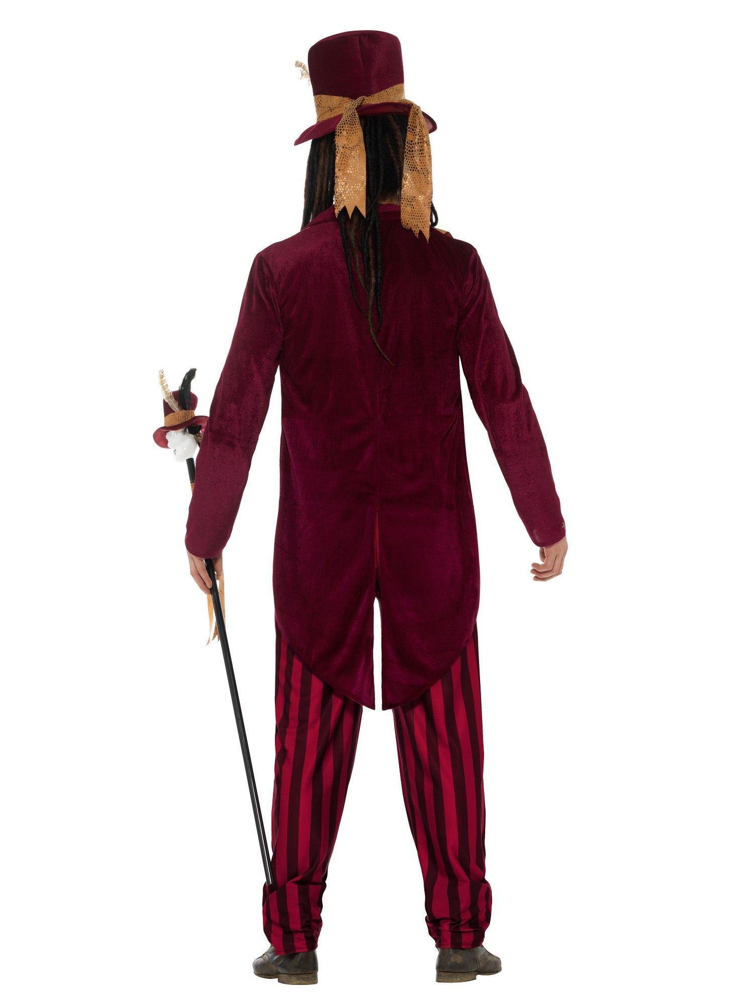 smiffys-fever-voodoo-hexendoktor-kost-m-damen-rot-m image 3