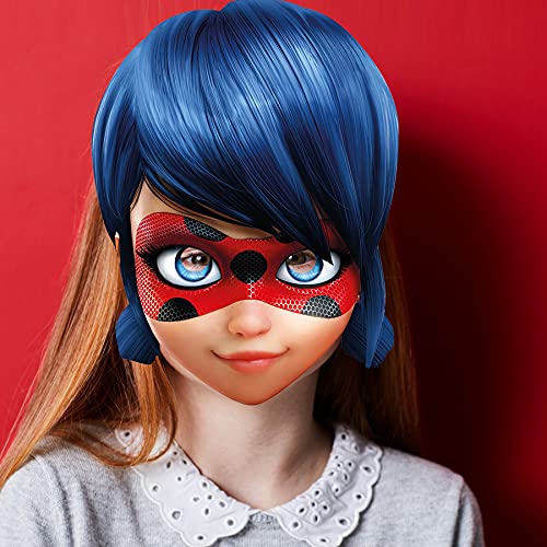 rubie-s-deluxe-ladybug-maske-rot-m-dchen-kost-mzubeh-r image 8
