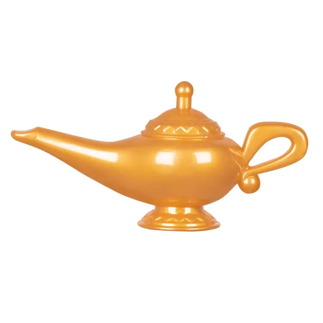 boland-genielampe-wunderlampe-deko-gold-12x23-cm image 1