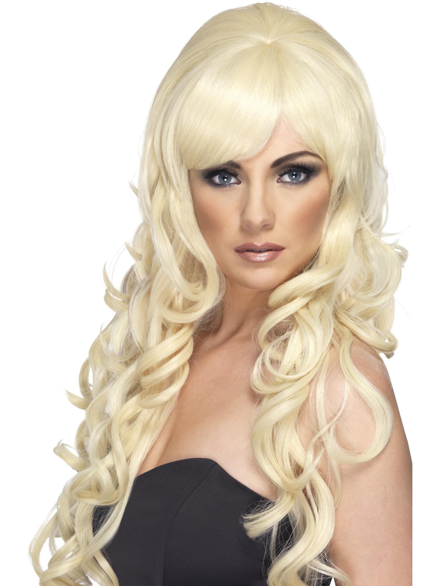 smiffys-fever-pop-starlet-per-cke-lockig-blond-einheitsgr-e image 2