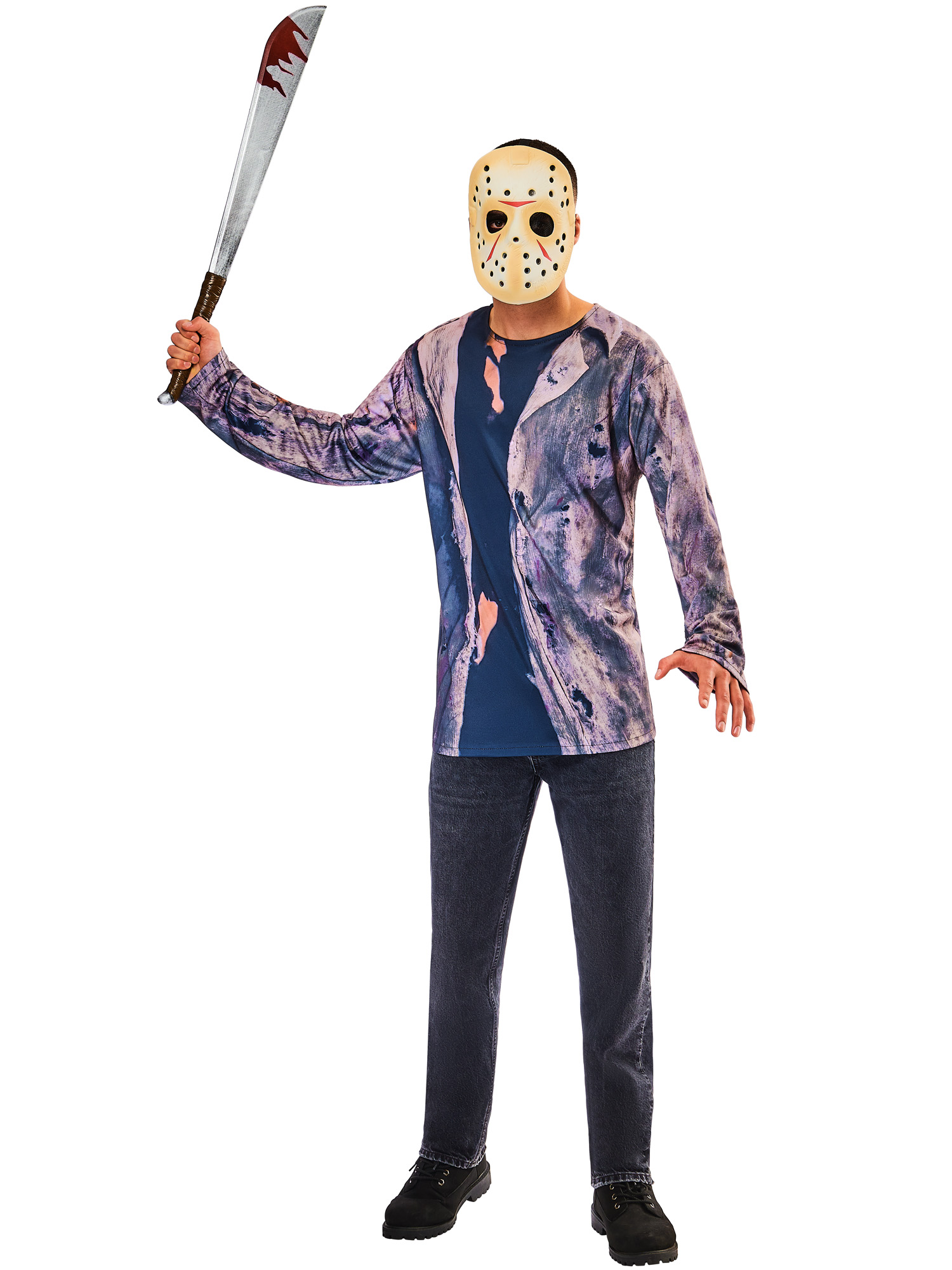 rubies-jason-m-horror-kost-m-einsteiger-halloween-herren image 3
