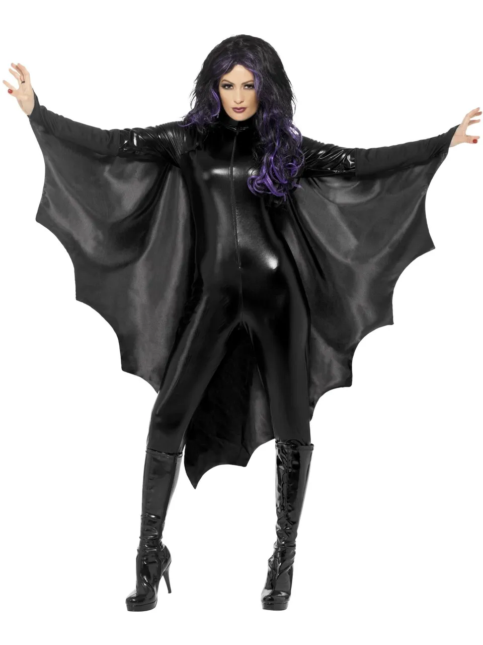 smiffys-fever-vampire-bat-wings-vampirumhang-schwarz image 1