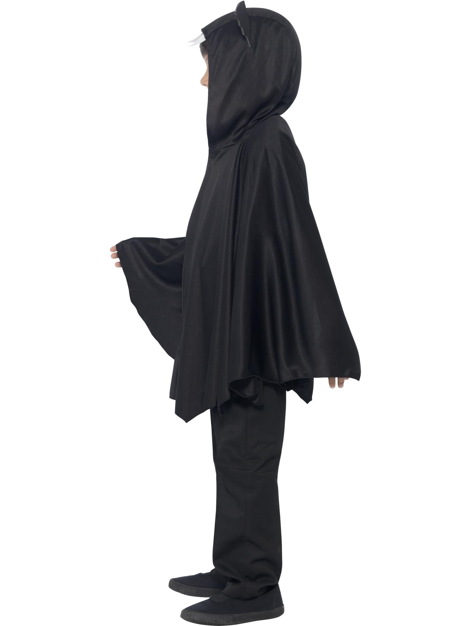 smiffys-fever-fledermaus-cape-schwarz-kinder-m-l image 3