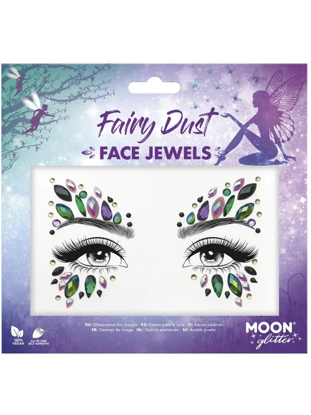 smiffys-makeup-fx-moon-glitter-face-jewels-fairy-dust-glitzer image 1