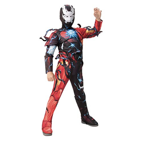 rubie-s-deluxe-venomized-iron-man-kinderkost-m-rot-schwarz image 7