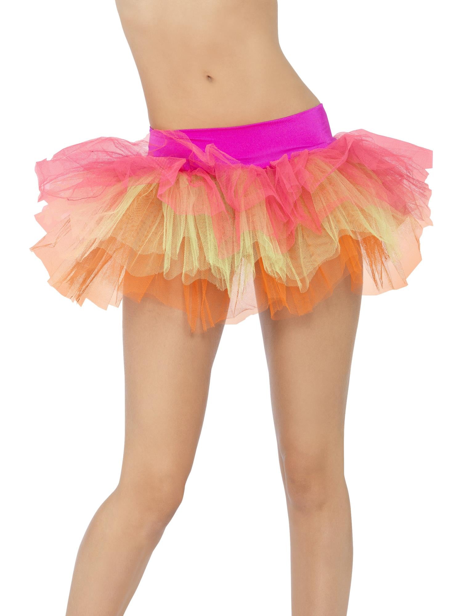fever-tutu-rock-damen-neon-bunt-mehrlagig image 2