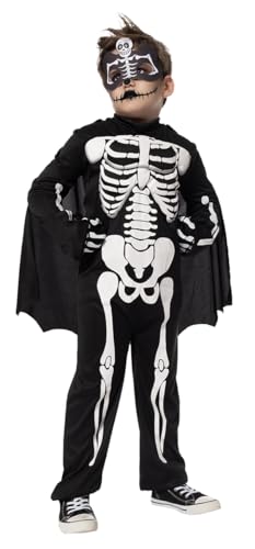 rubie-s-super-skelett-jumpsuit-kinderkost-m-9-10-jahre image 8