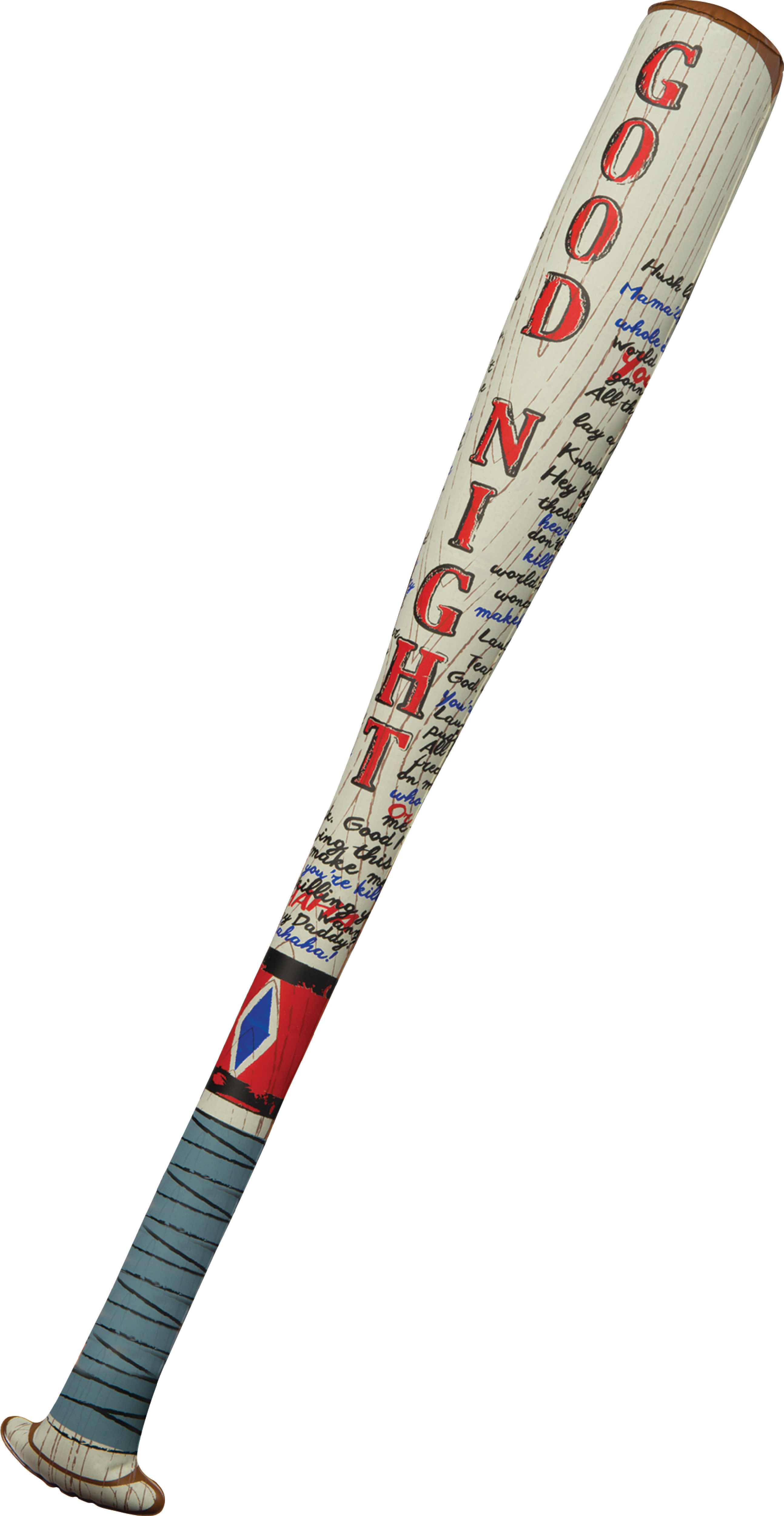 rubies-harley-quinn-aufblasbarer-baseballschl-ger-59-cm-lizenziert image 1