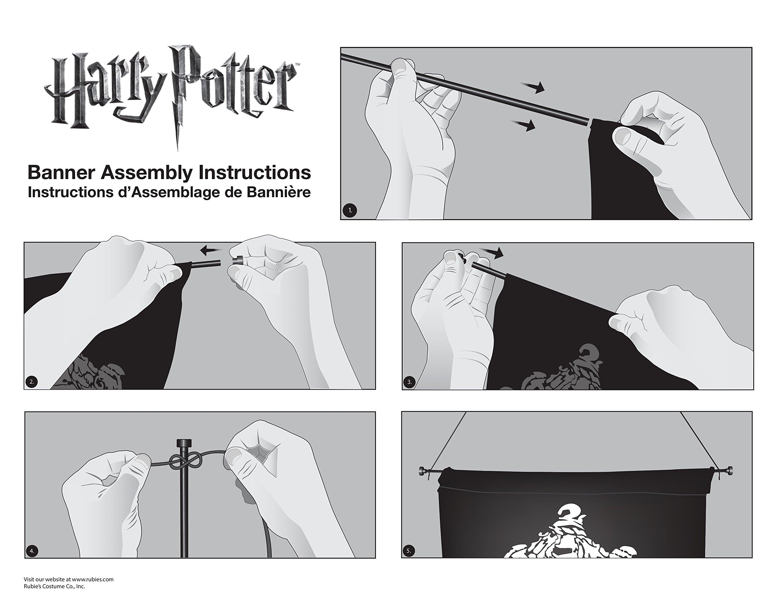 rubie-s-deluxe-harry-potter-slytherin-banner-wanddeko-wappen image 4
