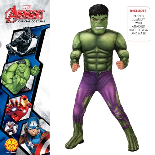 rubie-s-deluxe-301735m-hulk-kinderkost-m-9-10-jahre-muskel image 7