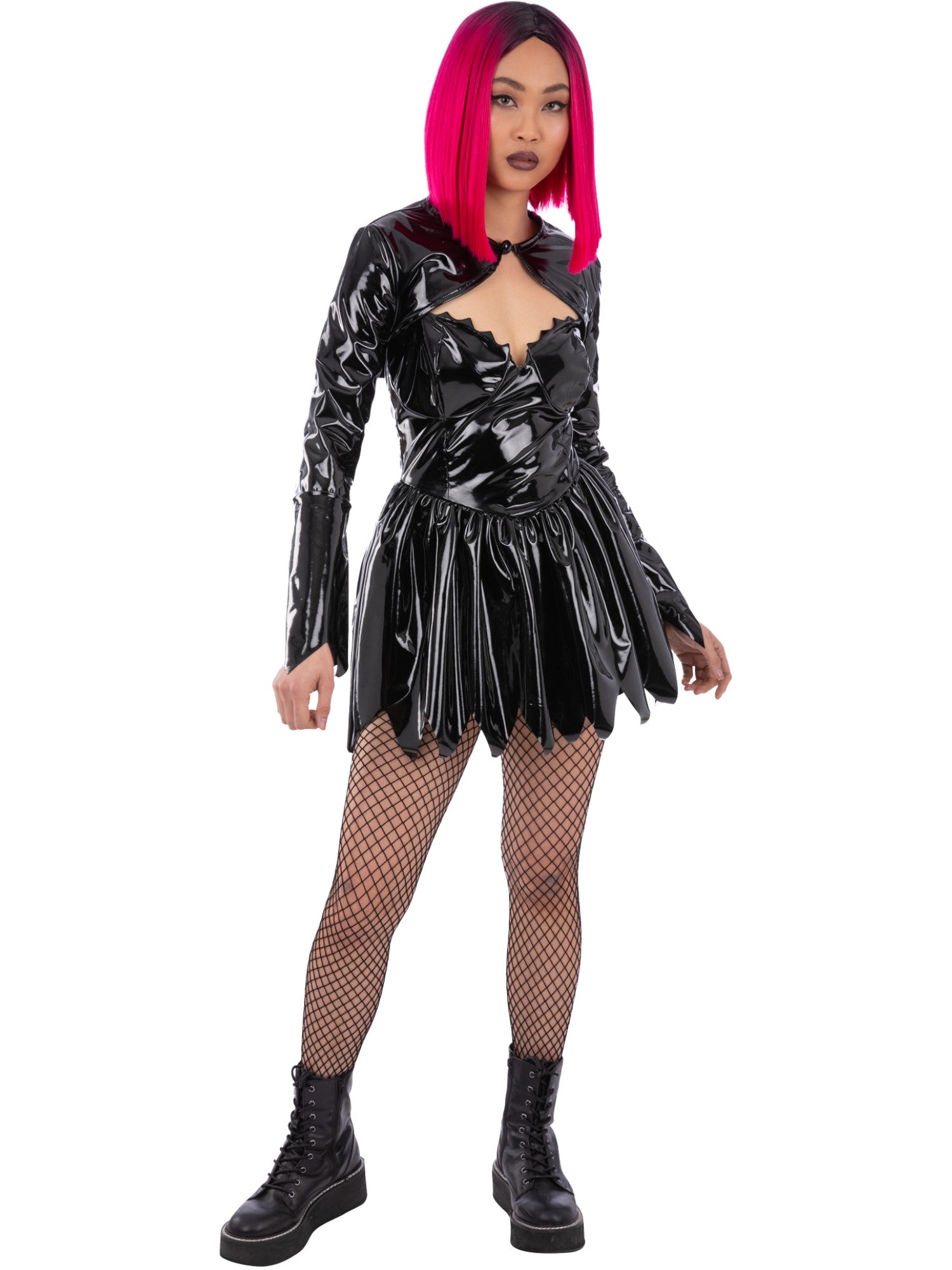 smiffys-fever-gothic-dream-hexe-kost-m-schwarz-m image 4