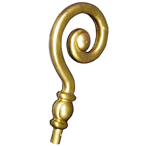 boland-accessories-nikolausstab-aufsatz-gold-36-cm-kunststoff image 2