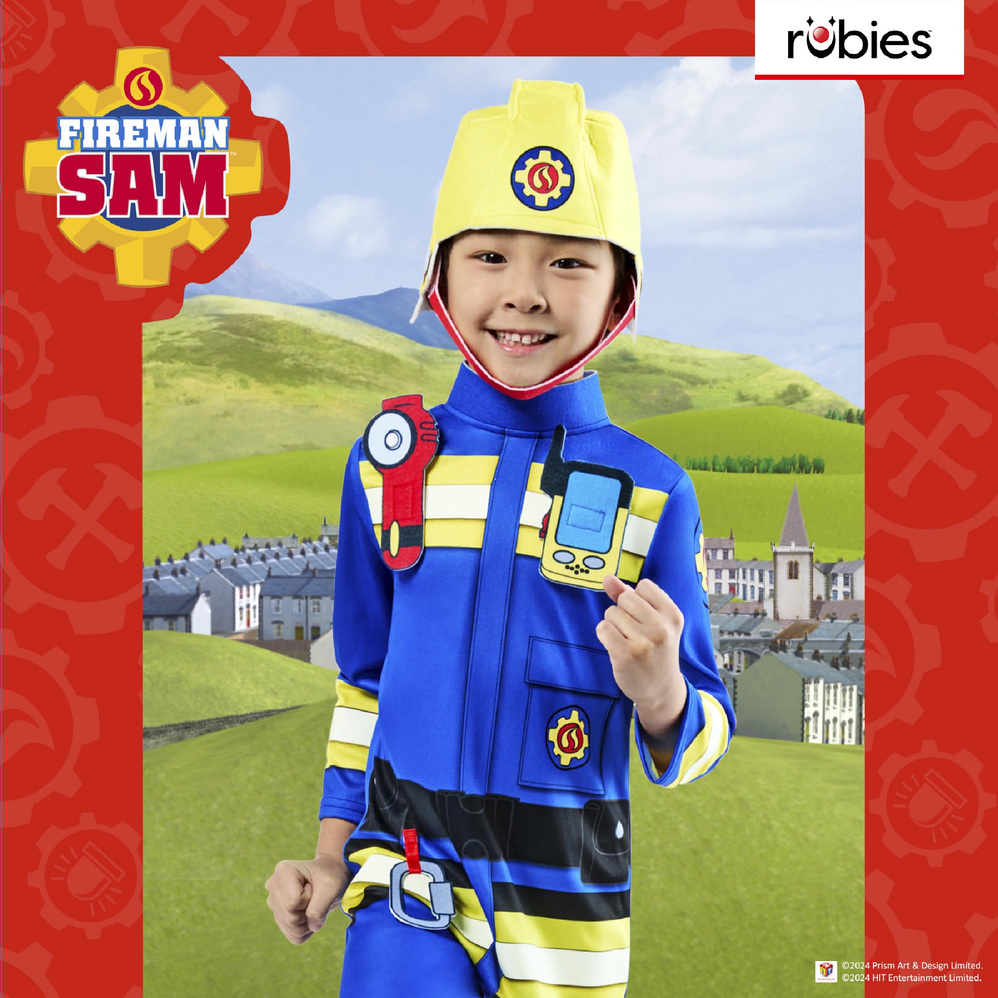 rubie-s-deluxe-feuerwehrmann-sam-kost-m-kinder-3-4-jahre image 4