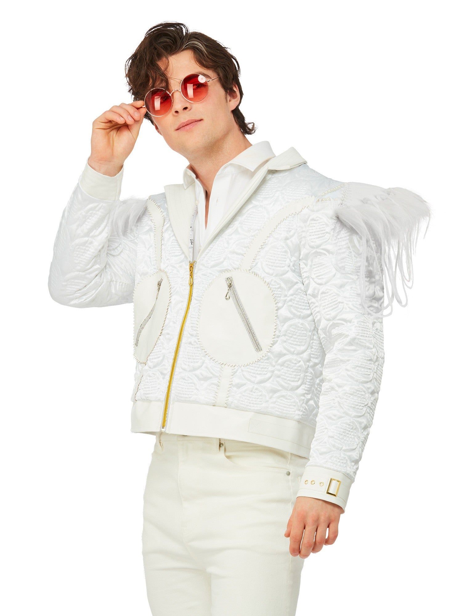 smiffys-fever-elton-john-federjacke-wei-m-l-kost-mjacke image 4
