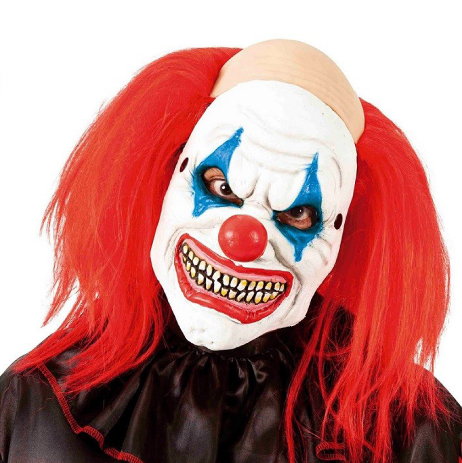rubies-clown-halbmaske-wei-polyurethan image 1