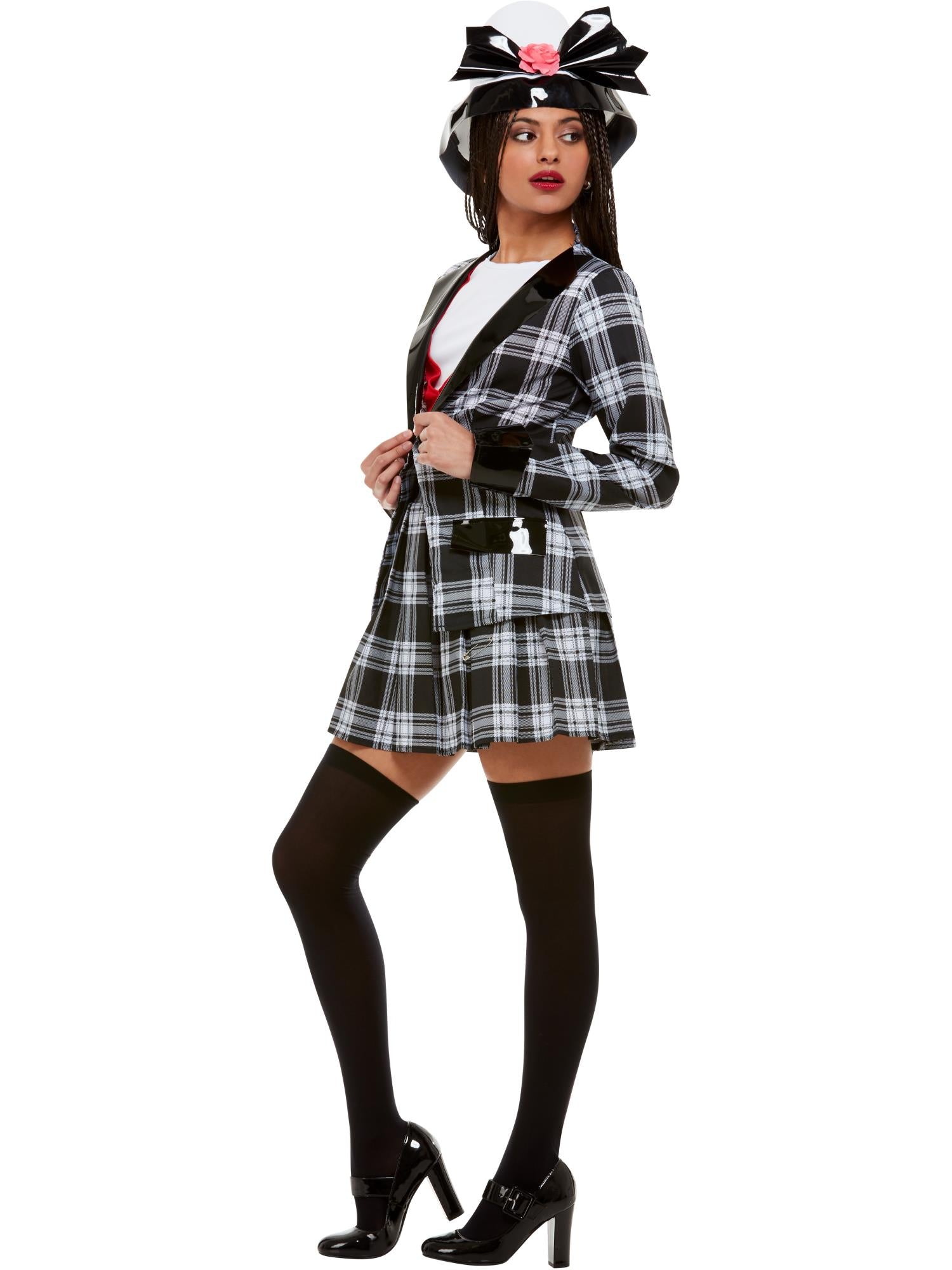 smiffys-fever-clueless-dionne-kost-m-schwarz-5-teilig-s image 4