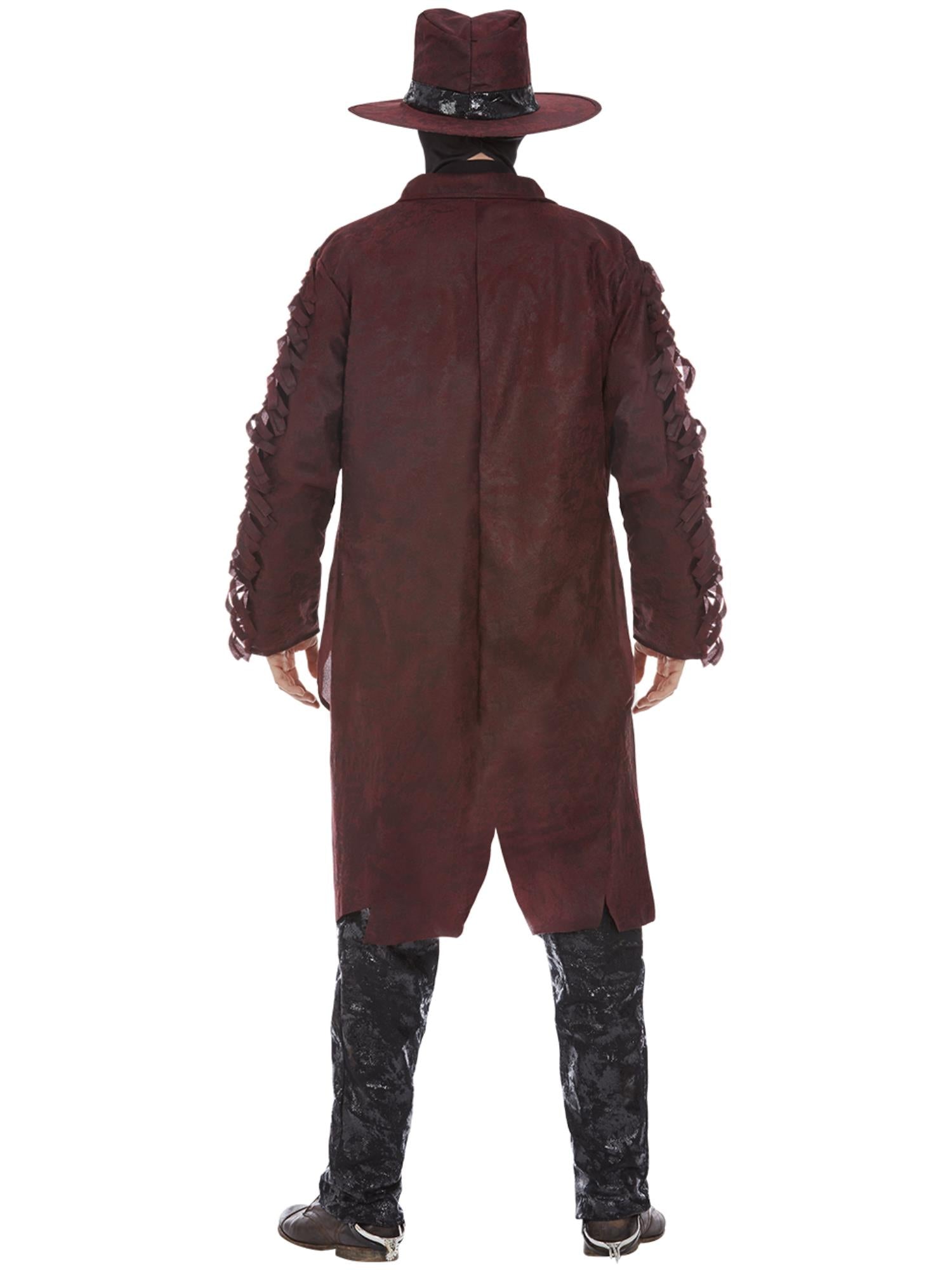 smiffys-fever-cowboy-kost-m-herren-burgunder-xl-5-tlg image 2