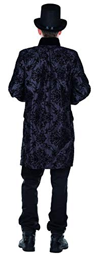 rubie-s-deluxe-14311-gothic-mantel-herren-gr-58-schwarz image 3