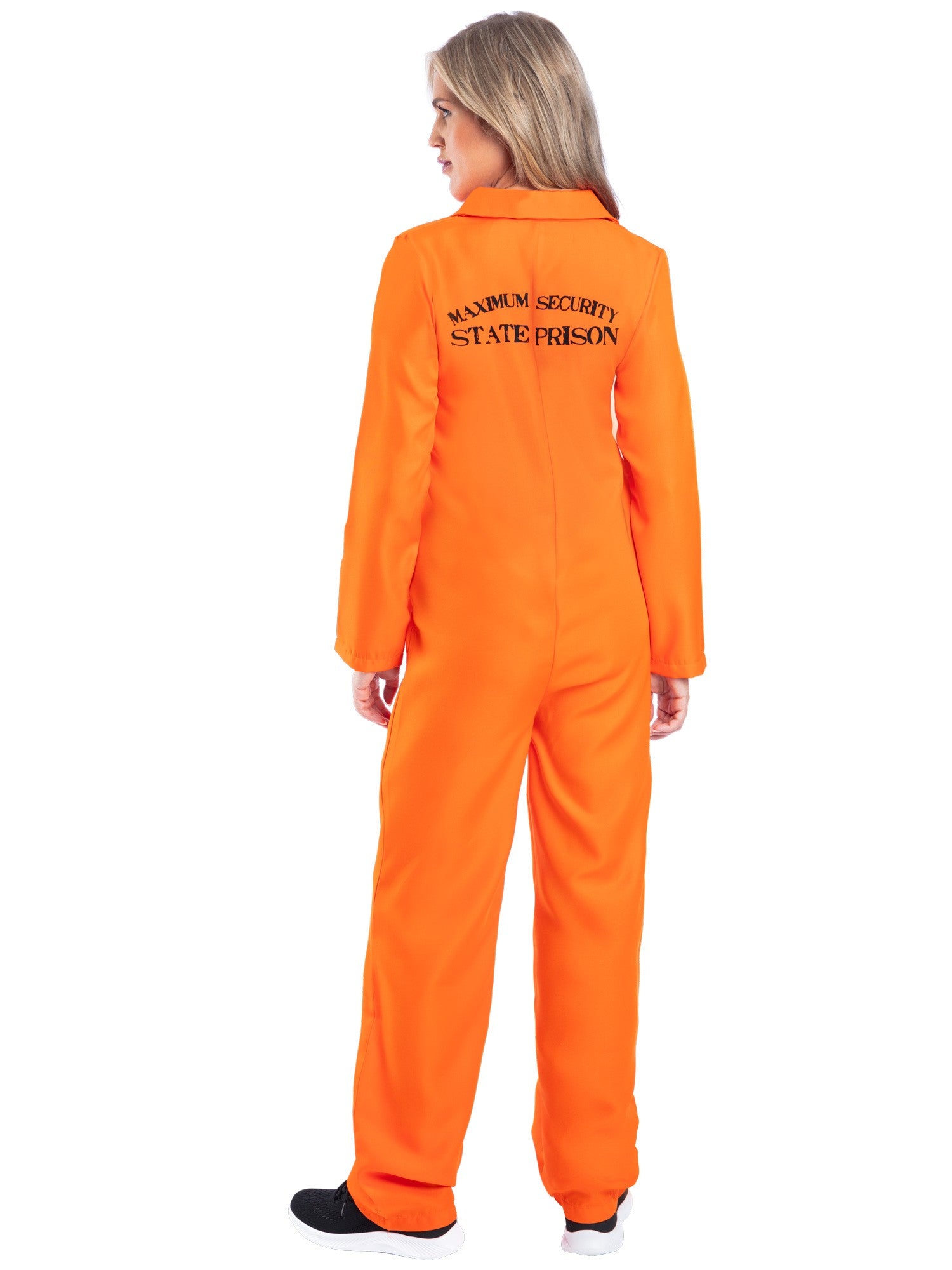 smiffys-fever-str-fling-kost-m-damen-orange-overall-m image 2