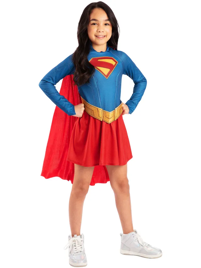 rubies-supergirl-movie-kost-m-klassisch-kleid-mit-cape image 1