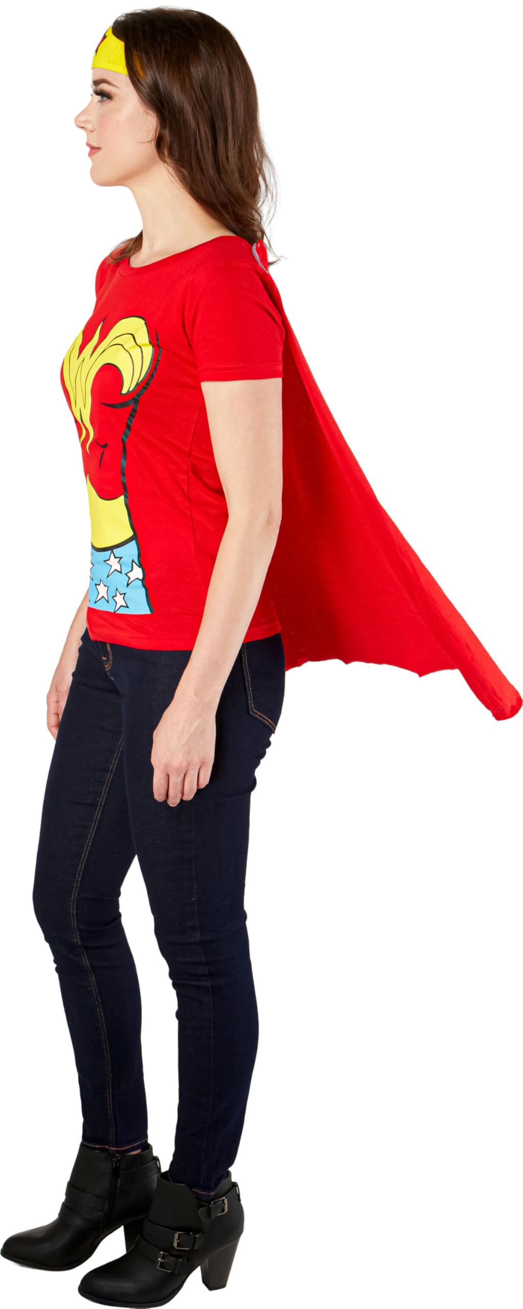 rubie-s-deluxe-wonder-woman-t-shirt-kost-m-xl image 3