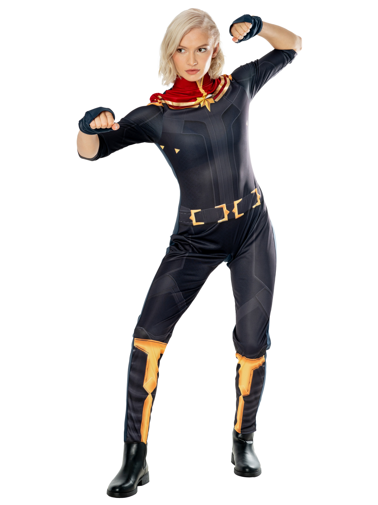 rubies-captain-marvel-the-marvels-kost-m-erwachsene-luxe image 3