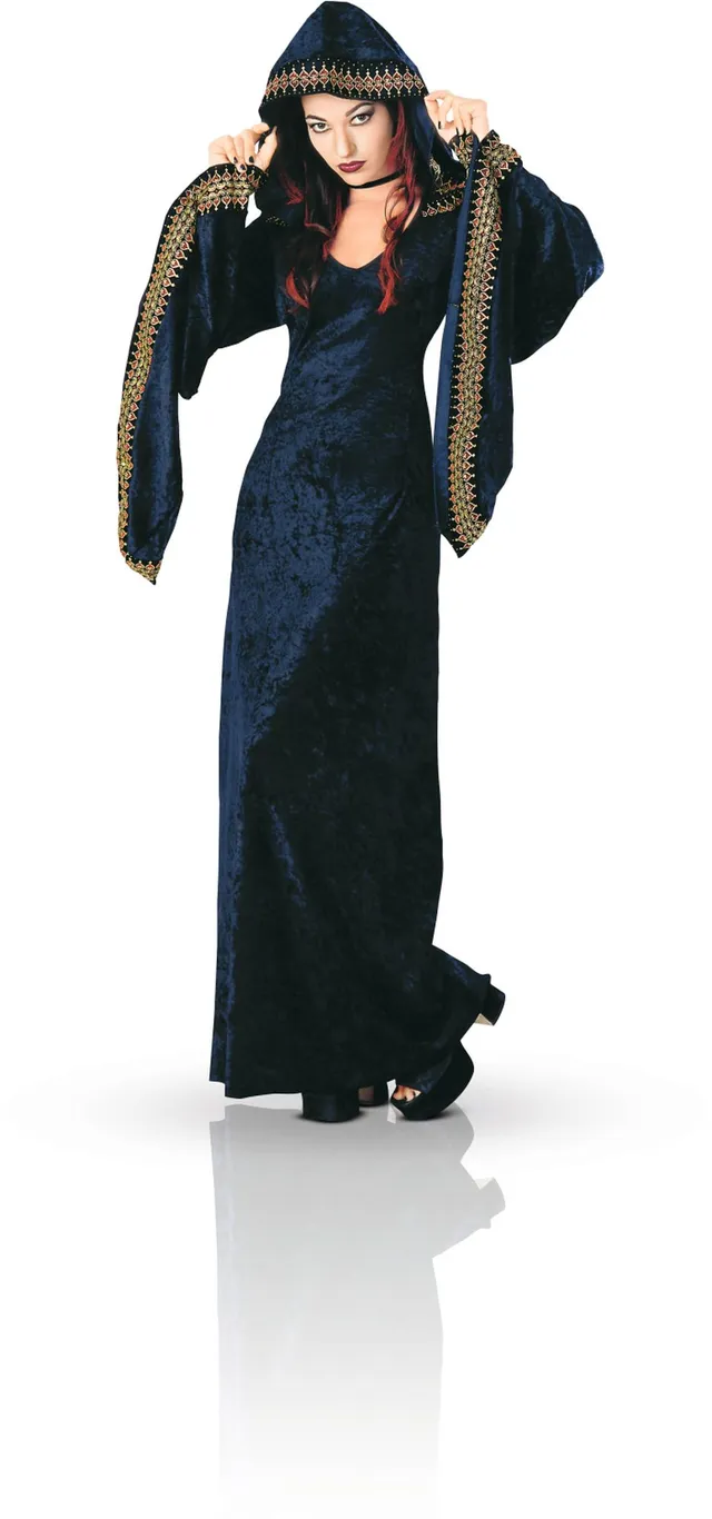 rubies-midnight-priestess-kost-m-damen-std-blau-samt image 1