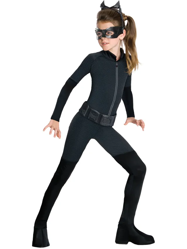 rubies-catwoman-dark-knight-kost-m-schwarz-maske-g-rtel image 1