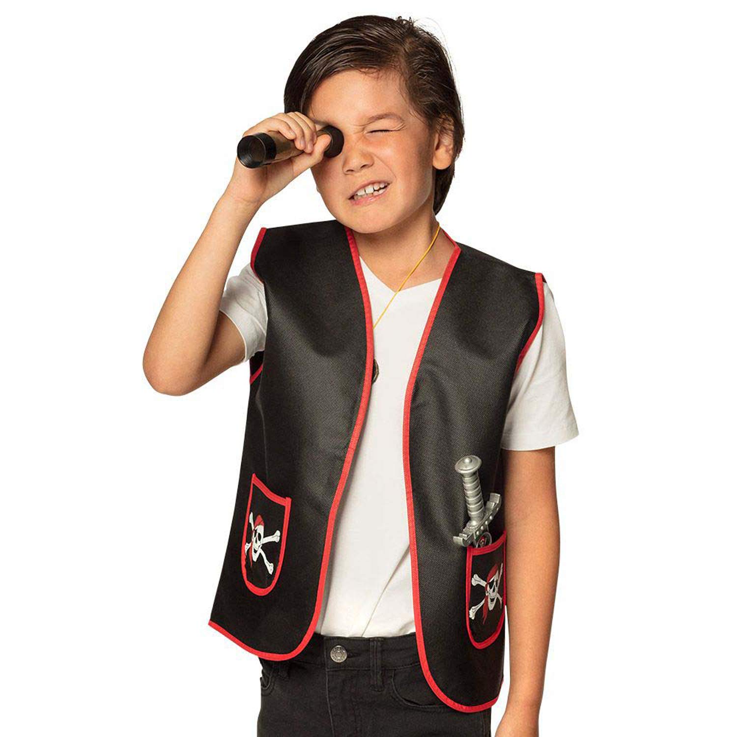 boland-74147-piratenweste-kinder-rot-schwarz-4-7-jahre image 6
