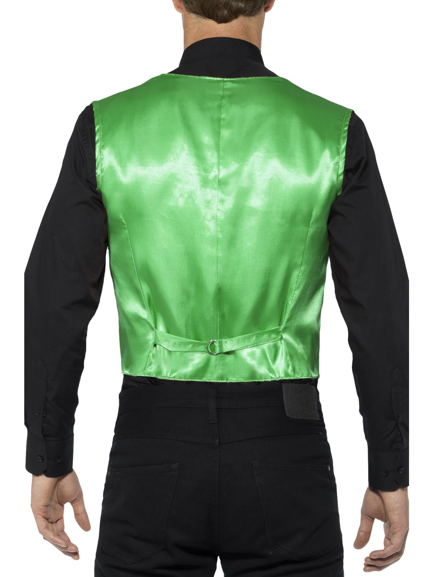 smiffys-fever-paillettenweste-gr-n-herren-gr-m image 2