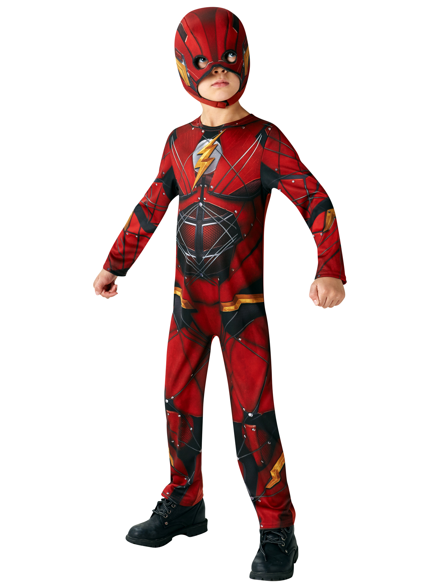 rubies-flash-justice-league-kost-m-rot-mit-maske image 4