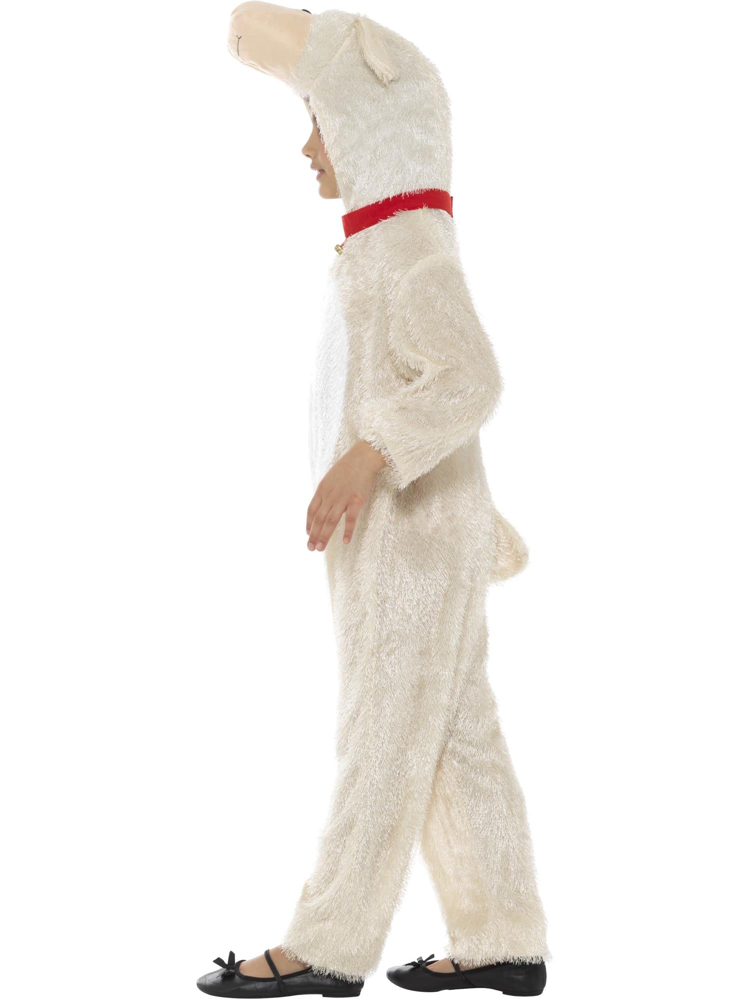 smiffys-fever-lamm-kost-m-creme-m-7-9-jahre-jumpsuit image 3