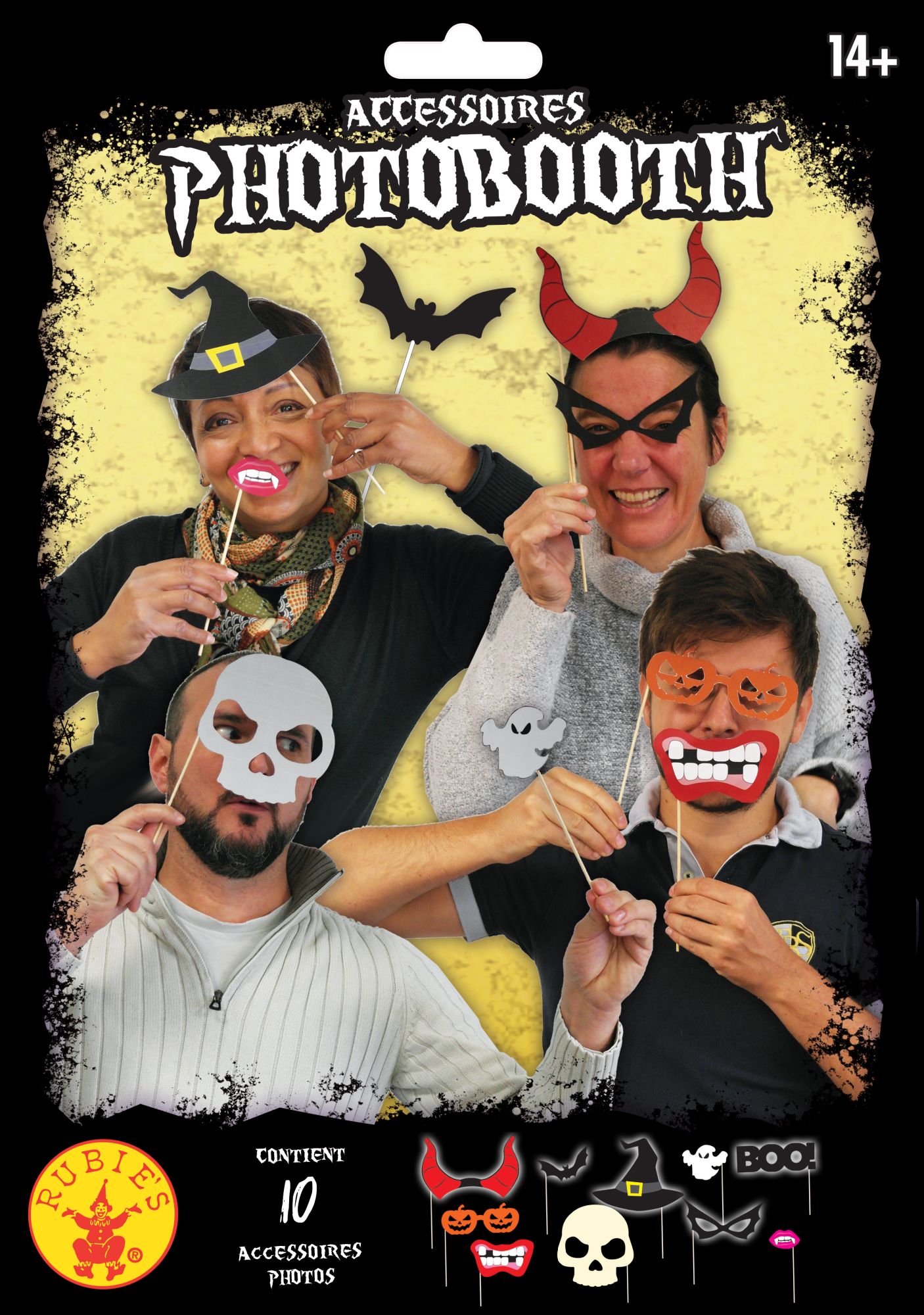 rubies-d-coration-photobooth-x10-new-design-fotorequisiten-10-teilig-karton image 2