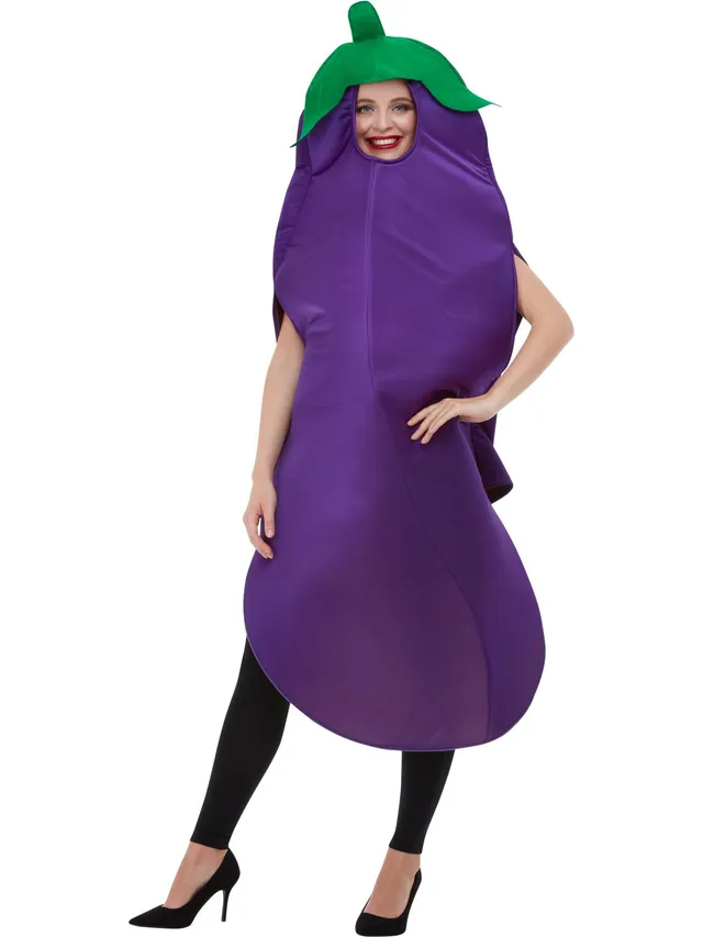 smiffys-fever-aubergine-kost-m-lila-tabard-mit-kapuze image 1