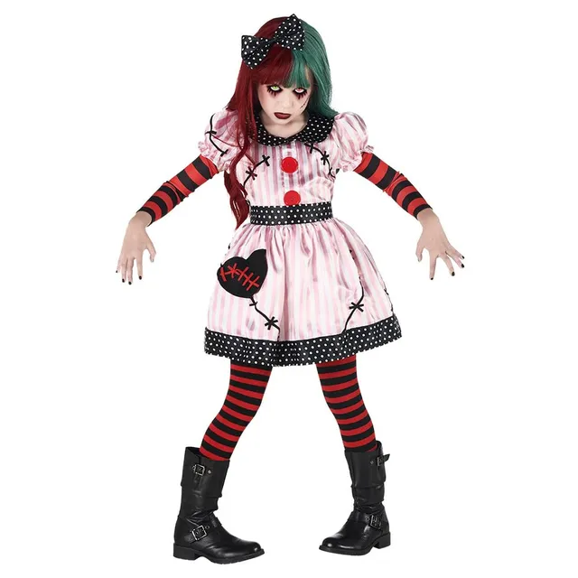 boland-horror-puppe-kinderkost-m-set-mit-kleid-und-zubeh-r image 1