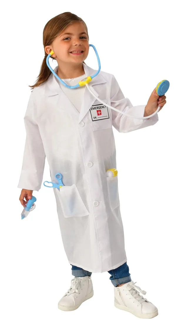 rubies-arzt-kost-m-set-top-stethoskop-kinder image 1