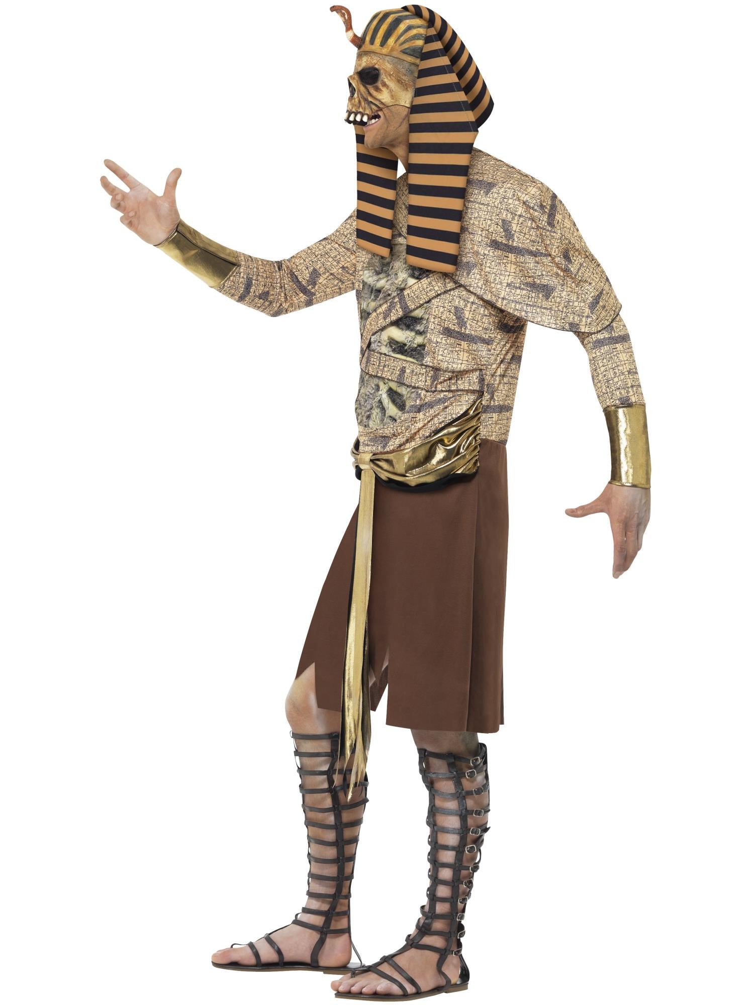 smiffys-fever-zombie-pharao-kost-m-herren-gold-m-l image 3