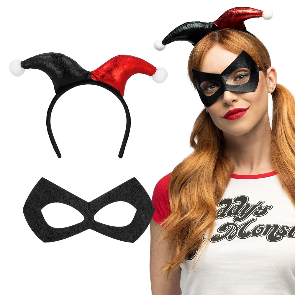 boland-masks-72343-harlekin-kost-mset-diadem-maske image 2