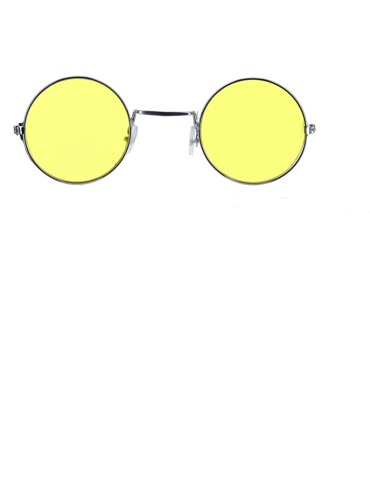 smiffys-fever-hippie-specs-kost-mbrille-gelb image 3