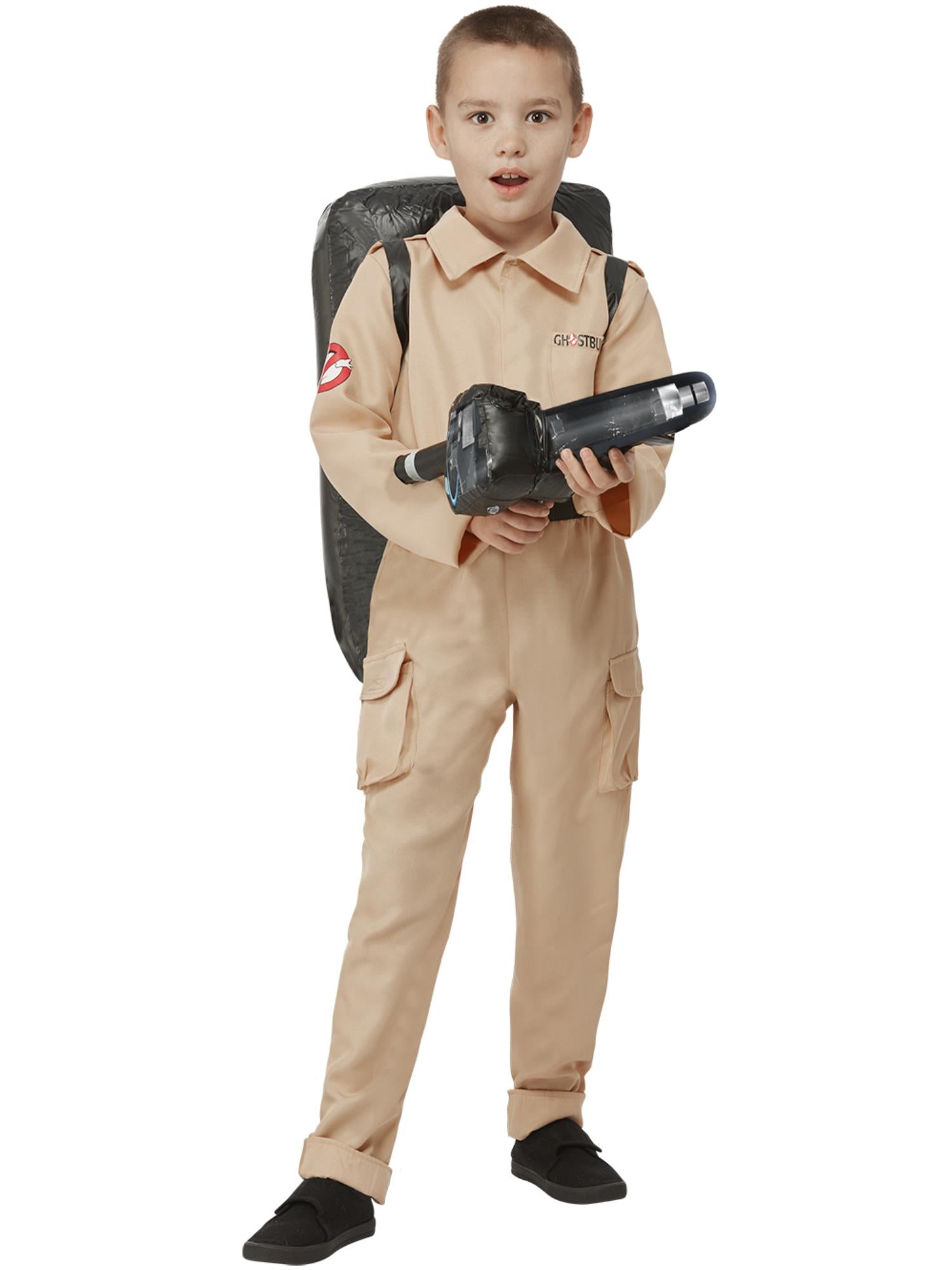 smiffys-fever-ghostbusters-kinder-kost-m-overall-beige-4-6-jahre image 2