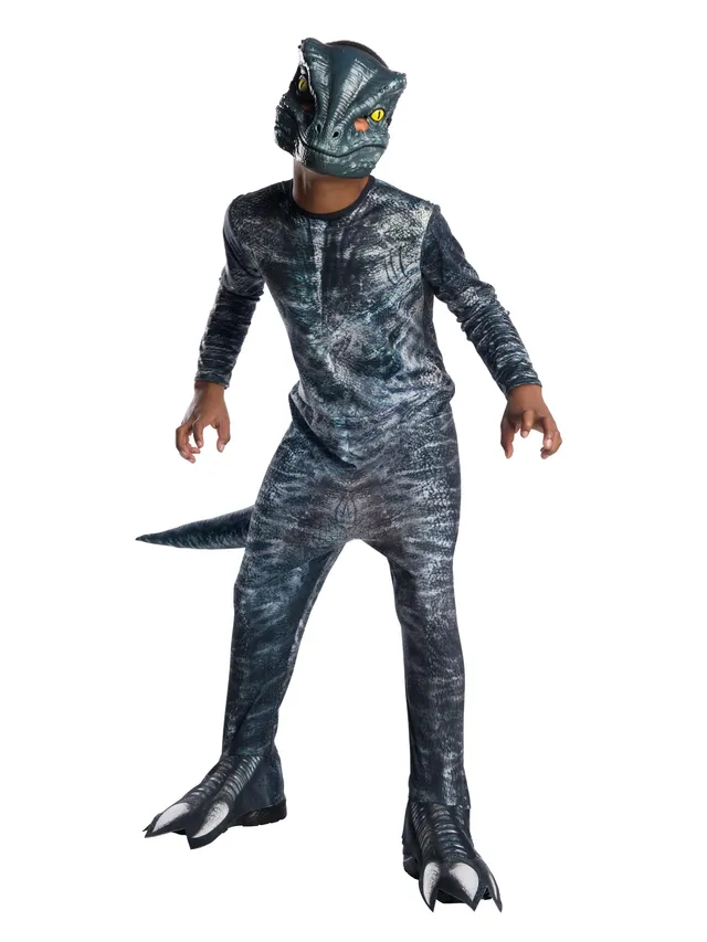 rubie-s-deluxe-velociraptor-blau-kost-m-kinder-m image 1