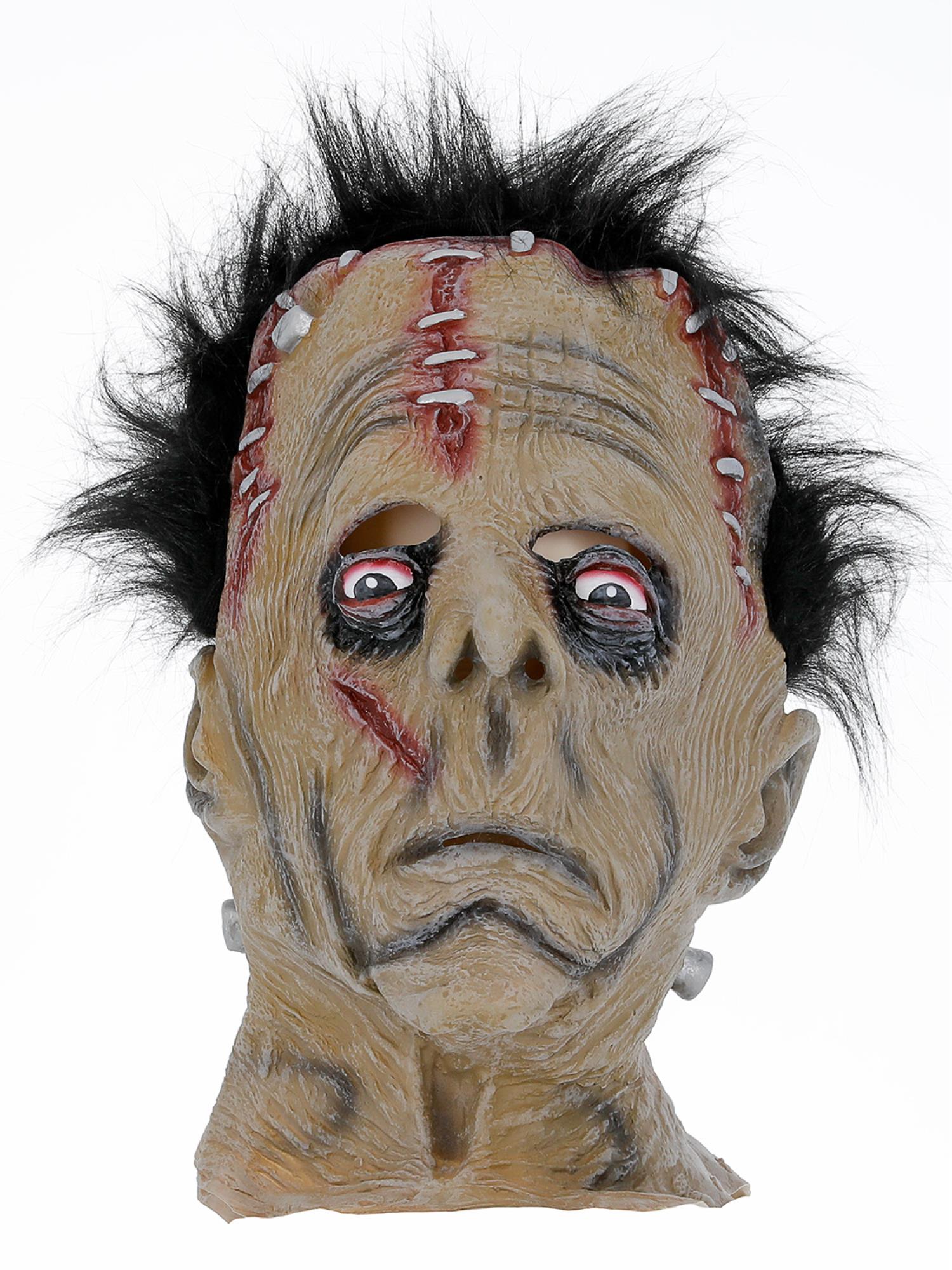 smiffys-fever-monster-maske-frankenstein-latex-gr-n image 3
