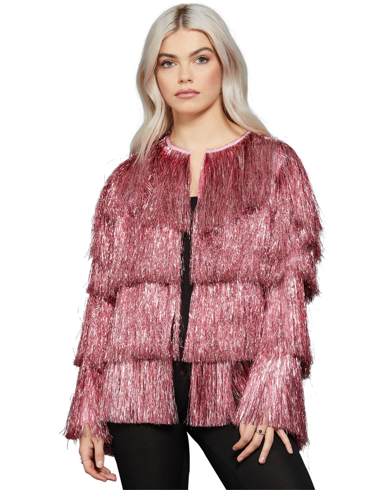 smiffys-fever-tinsel-festival-jacke-pink-s-m-l-xl image 4